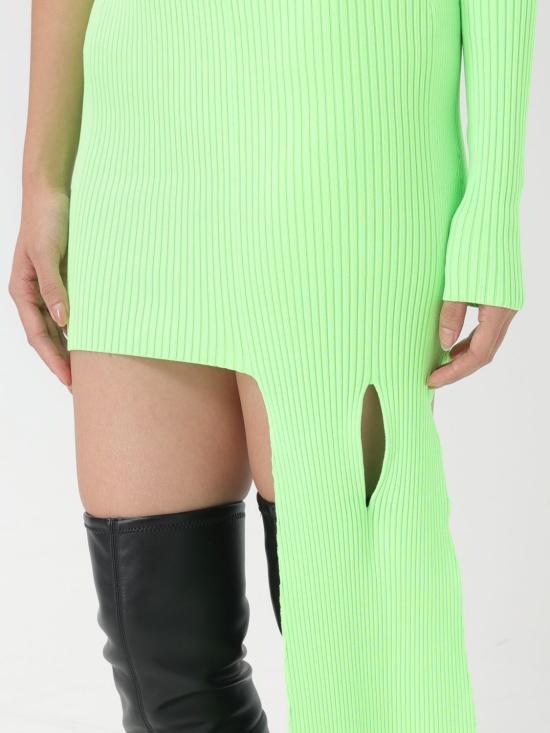  데이비드 코마 숏 원피스 PF23DKKN20D NEON GREEN Acid Green - DAVID KOMA