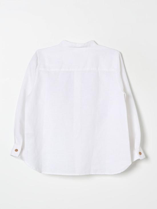 25FW [키즈] 조앤토비아 셔츠 CNC1 1 White - ZHOE & TOBIAH