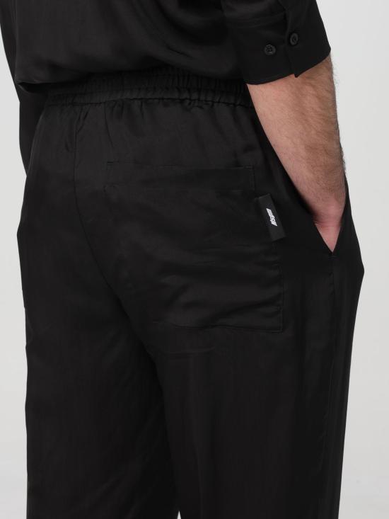  엠에스지엠 스트레이트 팬츠 3640MP15247015 99 Black - MSGM