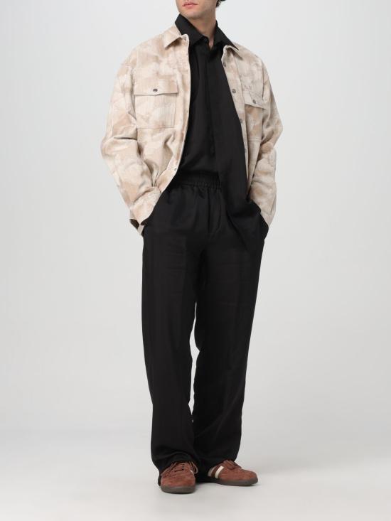  엠에스지엠 스트레이트 팬츠 3640MP15247015 99 Black - MSGM