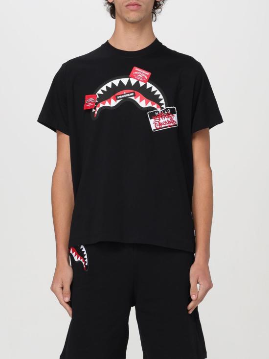  스프레이그라운드 반팔 티셔츠 SP439 BLK Black