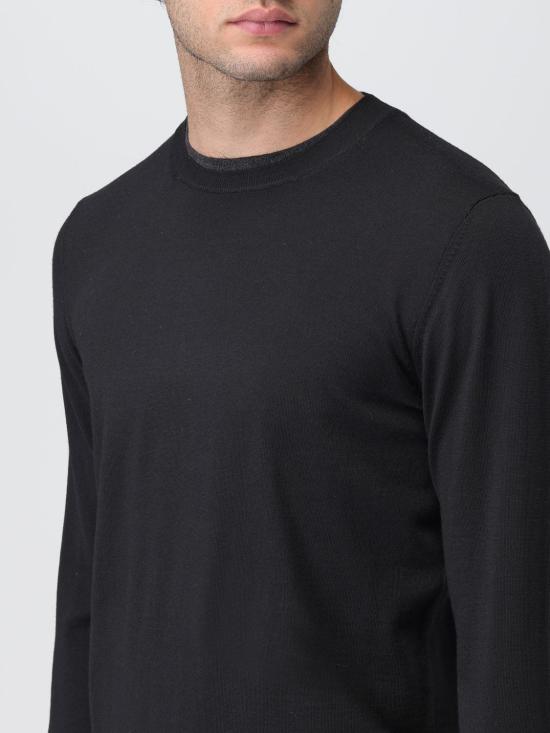  파올로페코라 긴팔 티셔츠 A013F001 9000 Black - PAOLO PECORA