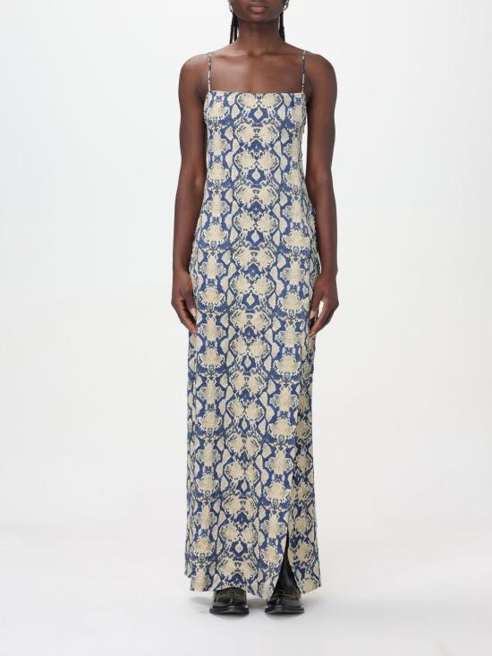  가니 롱 원피스 F8819 883 Safari