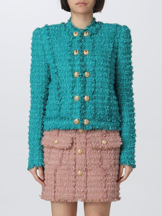  발망 자켓 AF1SK318XE36 7CG Turquoise