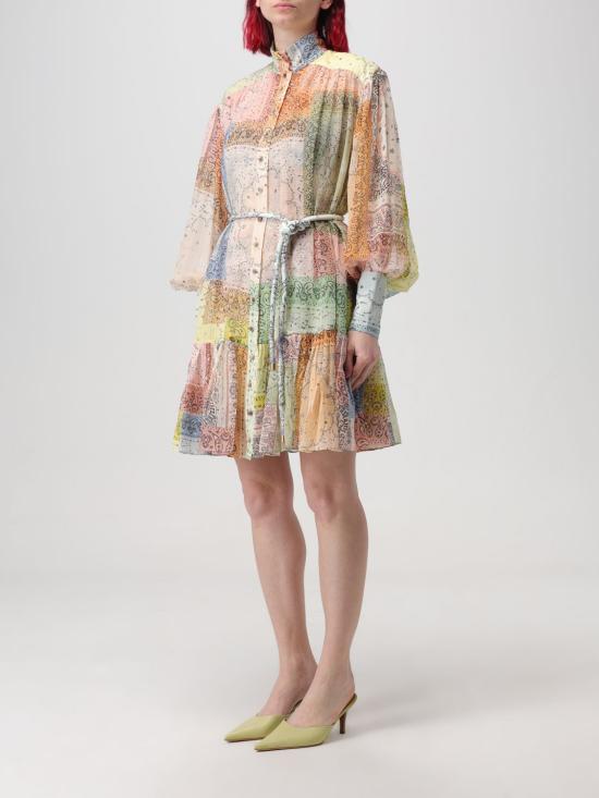  짐머만 숏 원피스 4089DMAT BNPT Multicolor - ZIMMERMANN
