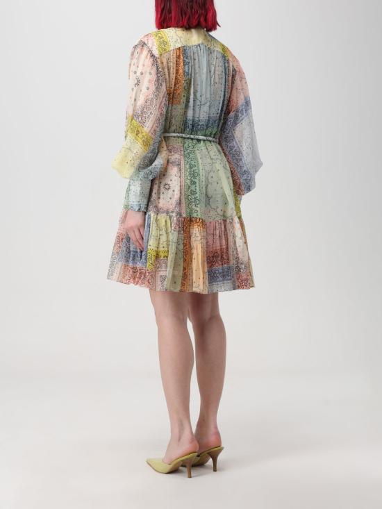  짐머만 숏 원피스 4089DMAT BNPT Multicolor - ZIMMERMANN
