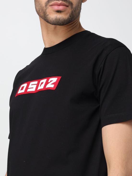  디스퀘어드2 반팔 티셔츠 S74GD1223S23009 900 Black - DSQUARED2