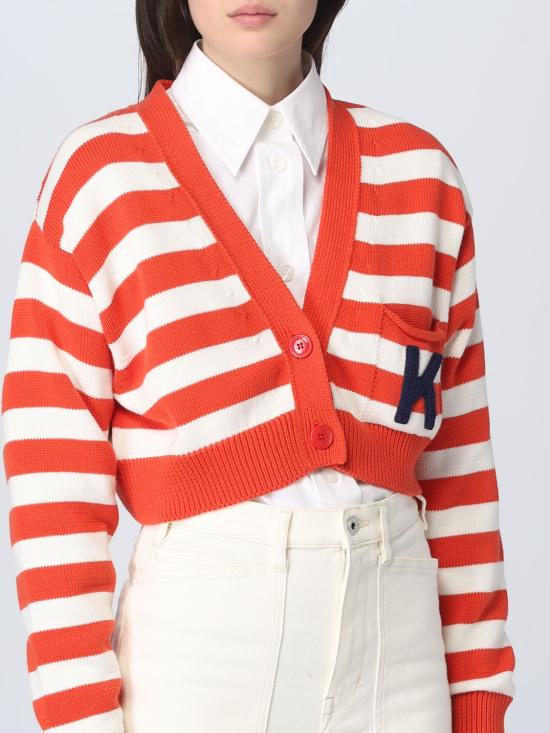  겐조 가디건 FD52CA3563CG 21 Red - KENZO