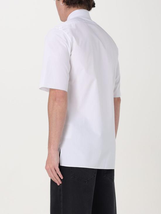 25FW 마르지엘라 반팔 셔츠 S67DR0009S43001 100 White - MAISON MARGIELA