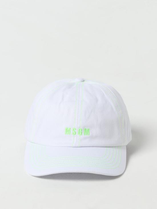  [키즈] 엠에스지엠 모자 S4MSJUBC042 001 White - MSGM