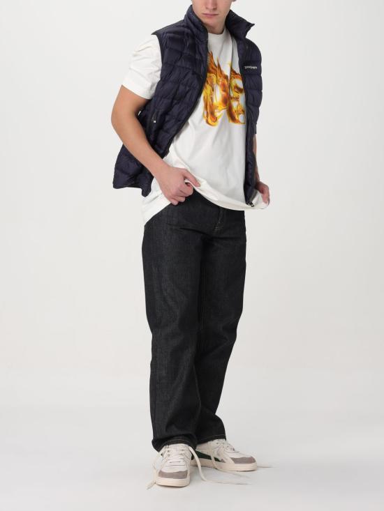 25FW 팜앤젤스 반팔 티셔츠 PMAA072R24JER001 0376 White - PALM ANGELS