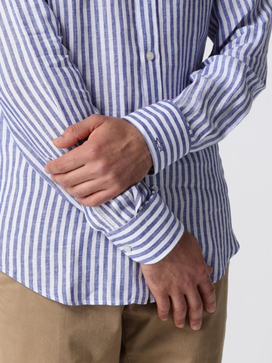 25FW 폴앤샤크 긴팔 셔츠 24413256CF VB6 Blue - PAUL & SHARK