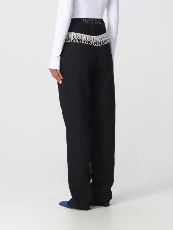  로테이트 데님 팬츠 100533100 19 4004 Black - ROTATE