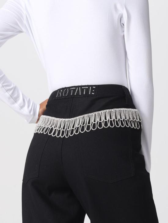  로테이트 데님 팬츠 100533100 19 4004 Black - ROTATE