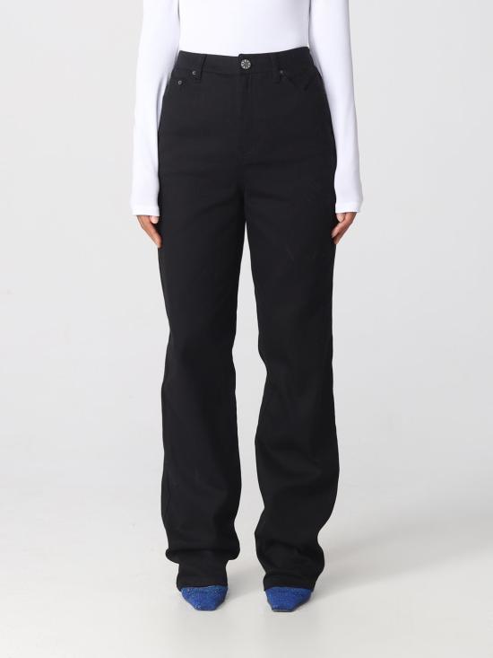  로테이트 데님 팬츠 100533100 19 4004 Black