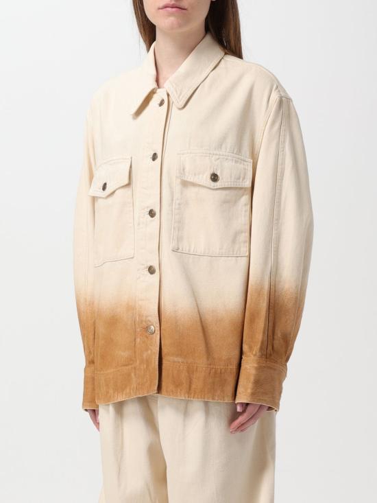  알라누이 자켓 LWYD004R24DEN001 0360 Yellow Cream - ALANUI