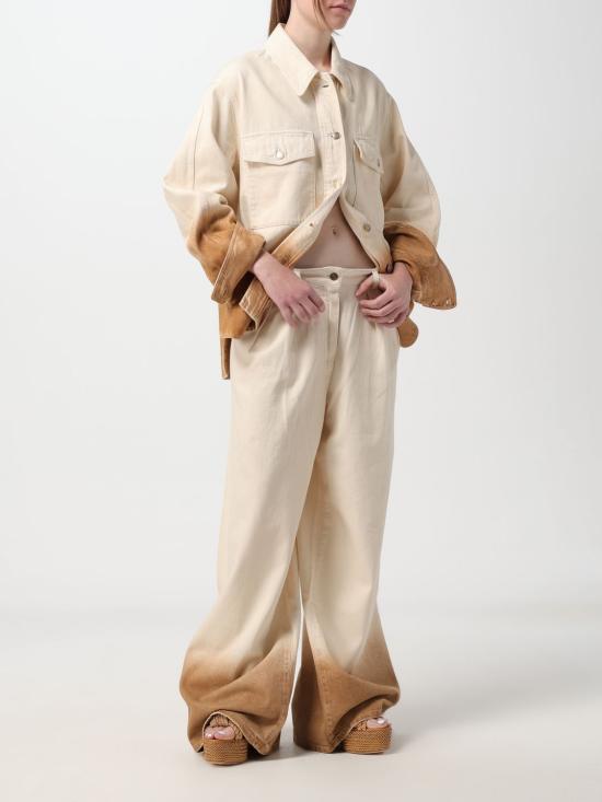  알라누이 자켓 LWYD004R24DEN001 0360 Yellow Cream - ALANUI