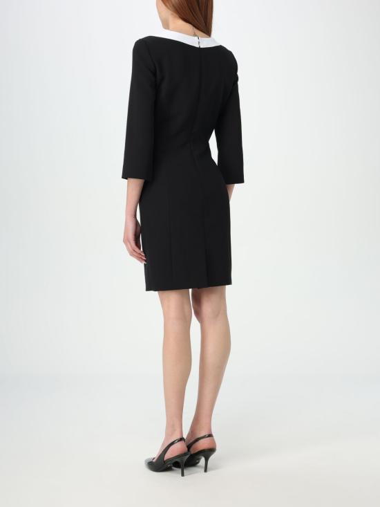  모스키노 숏 원피스 04060424 1555 Black - MOSCHINO