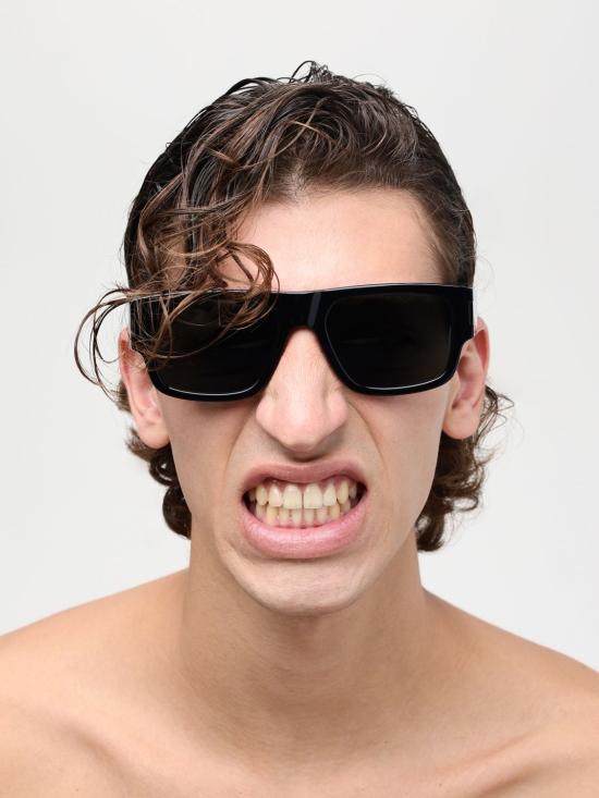  생로랑 선글라스 779803Y9960 1033 Black - SAINT LAURENT