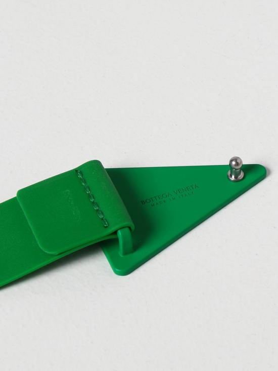  보테가베네타 / 남성 루버 트라이앵글 벨트 702028V1ZO0 3708 Green BPG - BOTTEGA VENETA