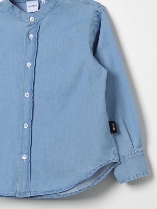  [키즈] 아스페시 데님 셔츠 S24016CLJ0043 497 Blue - ASPESI