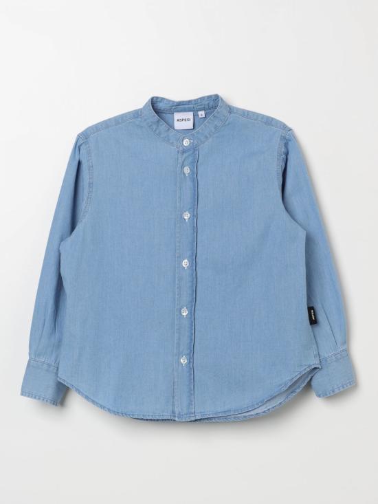  [키즈] 아스페시 데님 셔츠 S24016CLJ0043 497 Blue