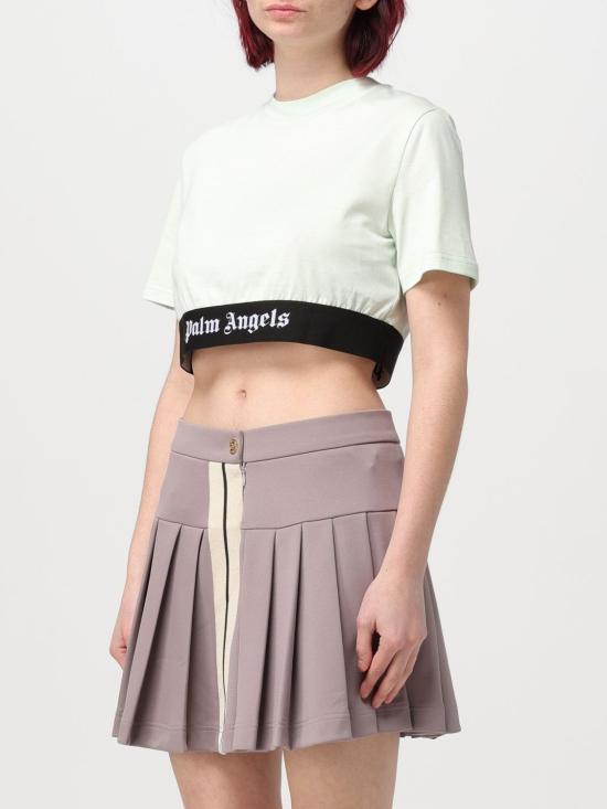 25FW 팜앤젤스 반팔 티셔츠 PWAA051S24JER001 5110 Mint - PALM ANGELS