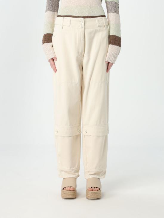  위켄드막스마라 스트레이트 팬츠 2415131131600 001 White