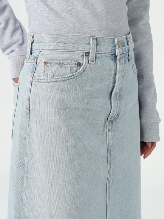 25FW 에이골디 롱 스커트 A91111141 PRACTICE Blue - AGOLDE