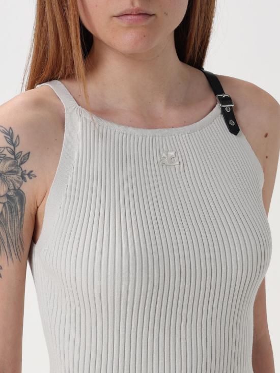  쿠레쥬 숏 원피스 124MRO328FI0001 9099 Lime - COURREGES