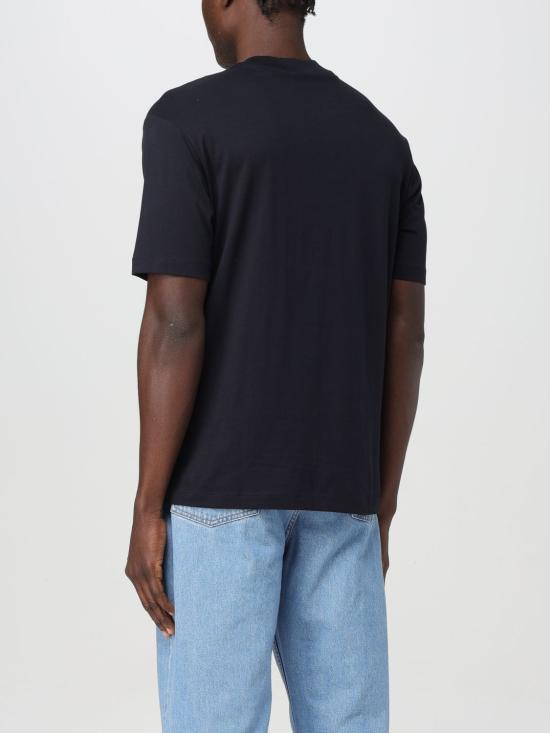 25FW 엠포리오 아르마니 반팔 티셔츠 3D1TG31JPZZ 09R2 Blue - EMPORIO ARMANI