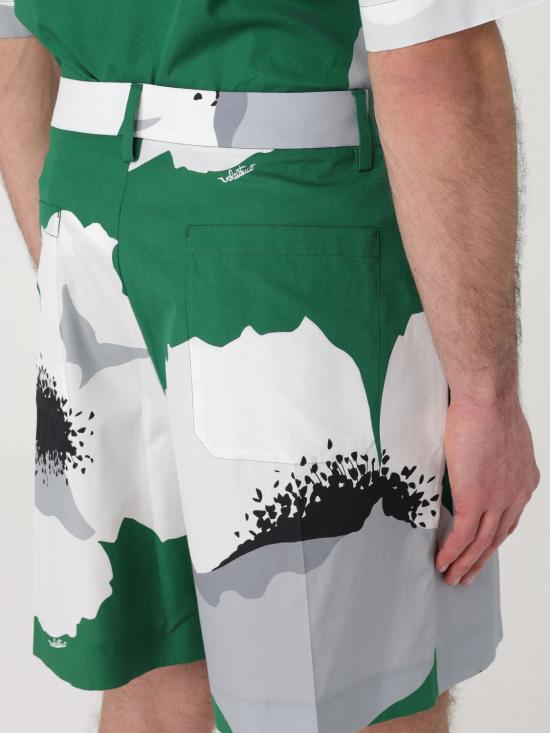 25FW 발렌티노 가라바니 숏팬츠 4V0RDD12A2L ZXU Green - VALENTINO GARAVANI