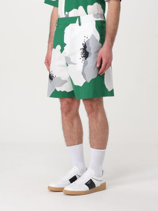 25FW 발렌티노 가라바니 숏팬츠 4V0RDD12A2L ZXU Green - VALENTINO GARAVANI