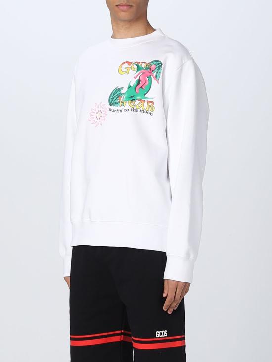 25FW 지씨디에스 긴팔 티셔츠 SS23M110639 01 White - GCDS