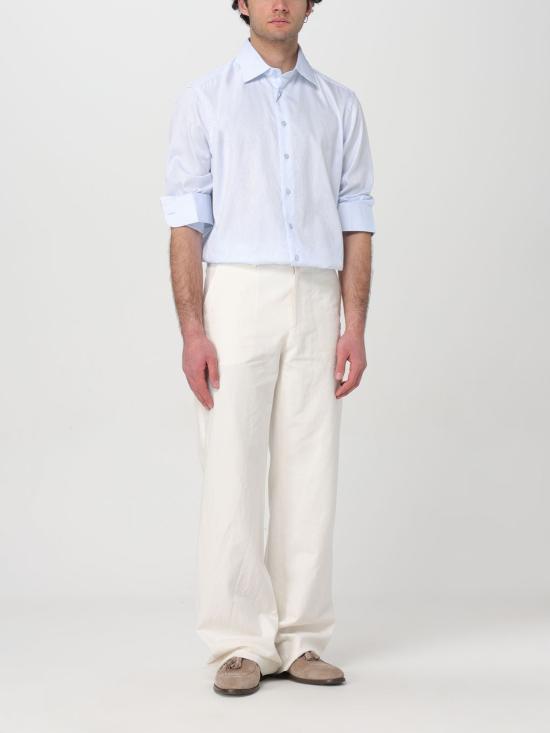  에트로 긴팔 셔츠 MRIB000199TU5E1 B1581 Gnawed Blue - ETRO