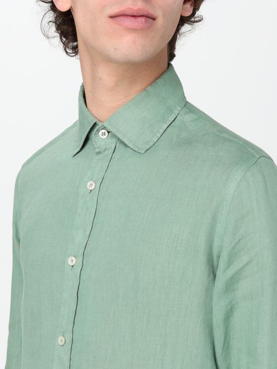 25FW 폴앤샤크 긴팔 셔츠 24413322CF 178 Green - PAUL & SHARK