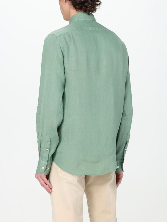 25FW 폴앤샤크 긴팔 셔츠 24413322CF 178 Green - PAUL & SHARK