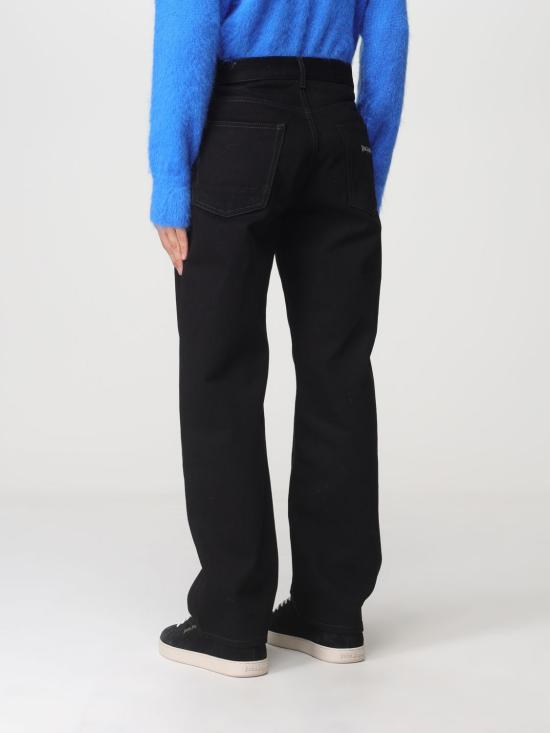 25FW 팜앤젤스 데님 팬츠 PMYA040F23DEN002 1001 Black - PALM ANGELS