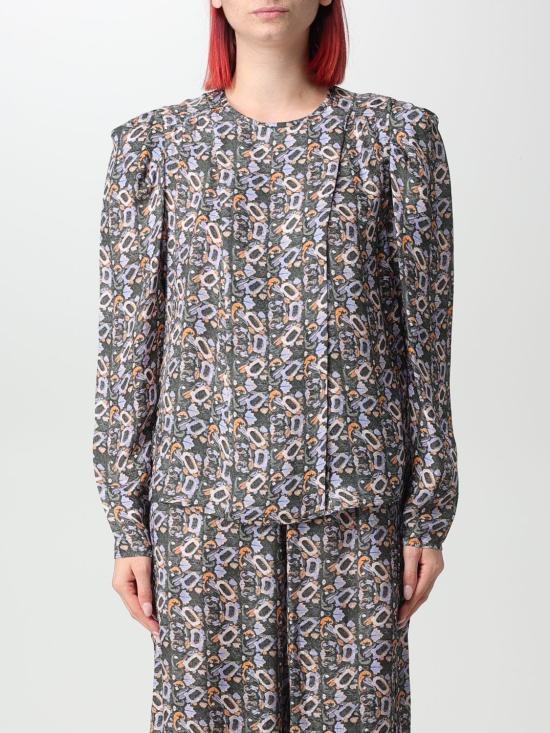 25FW 이자벨마랑 블라우스 HT0247FAA3J09I 01BK Black