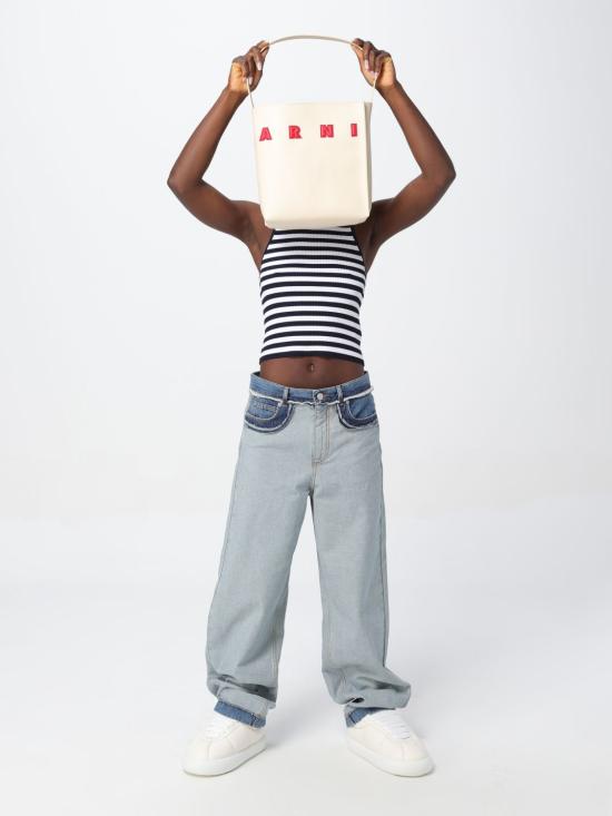  마르니 숄더백 SHMP0111U0P6483 ZO721 Ivory - MARNI