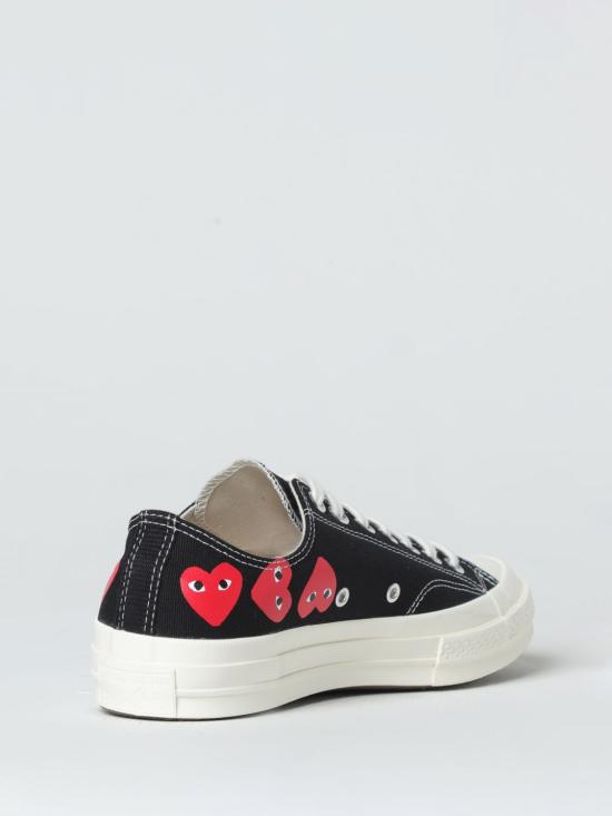  꼼데가르송 플레이 X 컨버스 스니커즈 P1K126 1 Black - COMME DES GARCONS PLAY CONVERSE