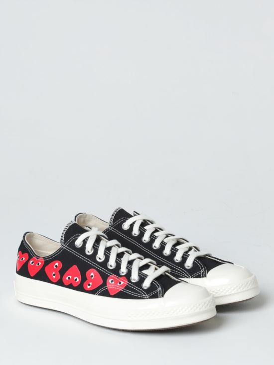  꼼데가르송 플레이 X 컨버스 스니커즈 P1K126 1 Black - COMME DES GARCONS PLAY CONVERSE