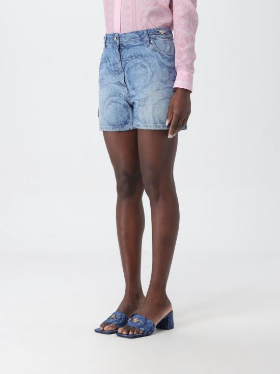  베르사체 숏팬츠 10136891A10029 1D030 Blue - VERSACE