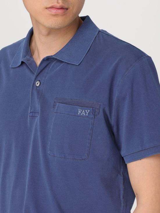 25FW 페이 폴로 티셔츠 NPMB248131TUYK U811 White - FAY