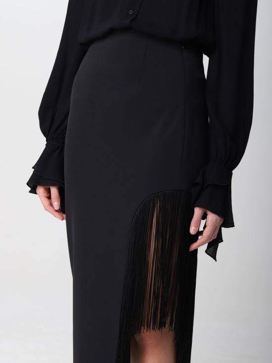  핑코 롱 스커트 100089A0GS Z99 Black - PINKO