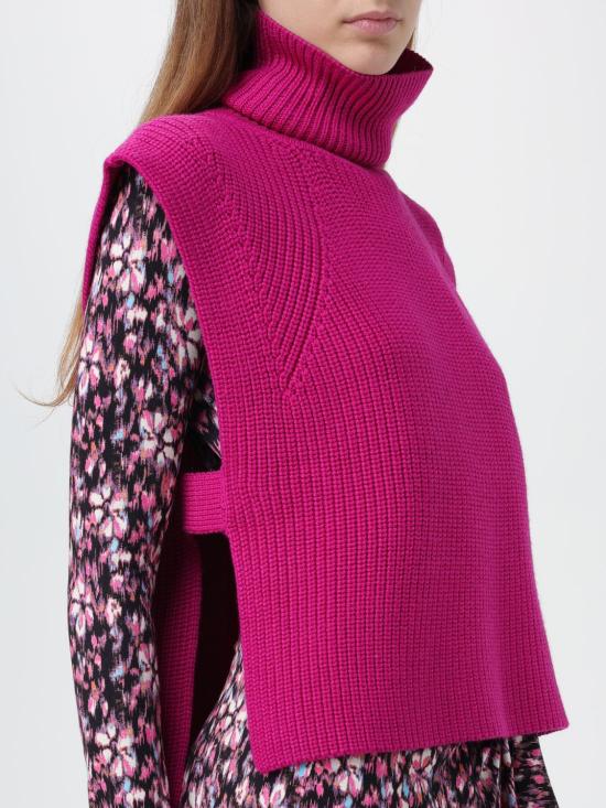  이자벨마랑에뚜왈 베스트 PU0224FAA3L80E 40FA Fuchsia - ISABEL MARANT ETOILE