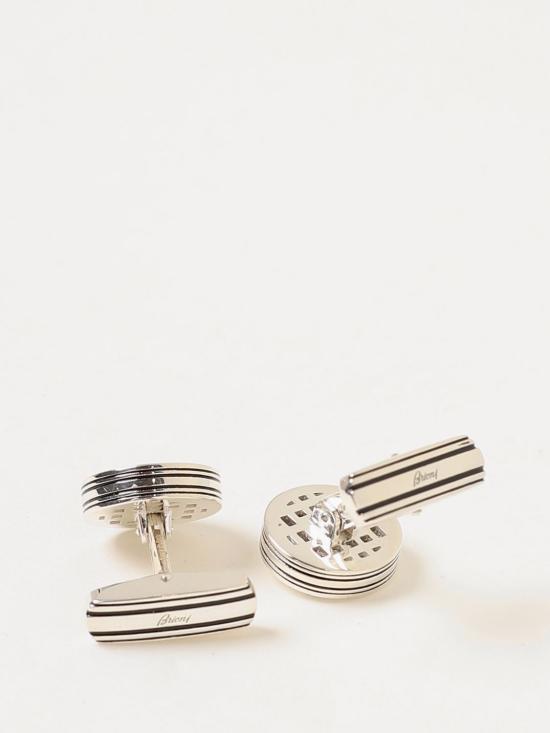  브리오니 커프스 링크/타이 홀더 ONA400O4Z76 8110 Silver - BRIONI