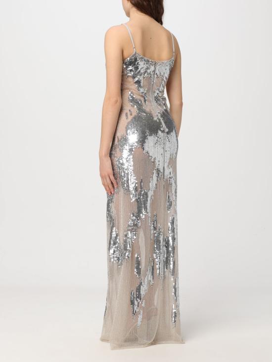  엘리자베타프랜치 롱 원피스 AB568 155 Grey - ELISABETTA FRANCHI