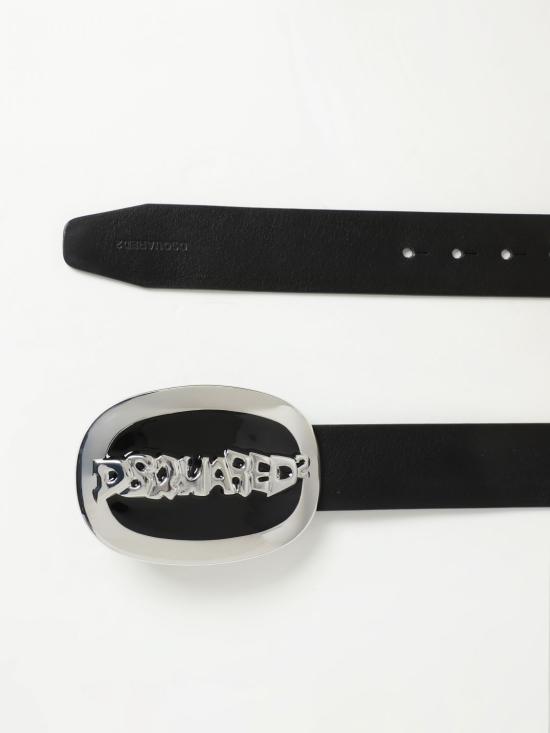  디스퀘어드2 가죽 벨트 BEM029312900001 M1510 Black - DSQUARED2