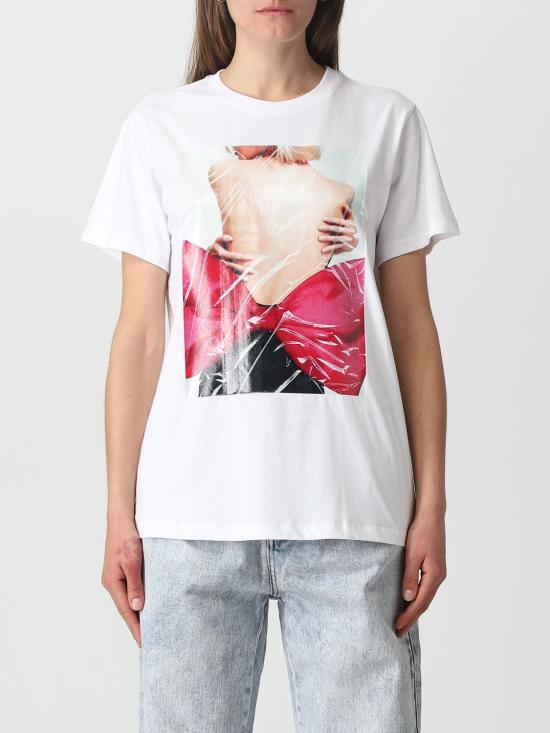  액티튜드 트윈세트 반팔 티셔츠 231AP2221 00840 White